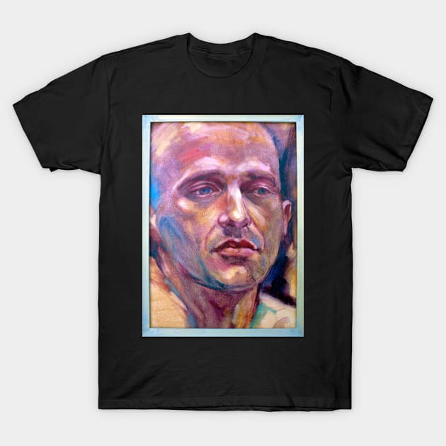 Portrait of Steven, oil painting T-Shirt by rozmcq